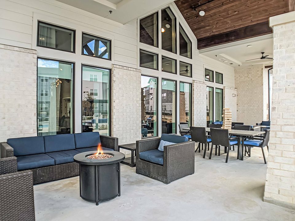 Resort-Style Pool and Patio at The Hightone - Denton, TX