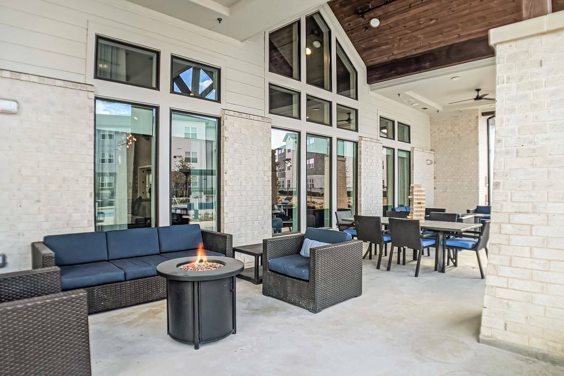 Resort-Style Pool and Patio at The Hightone - Denton, TX