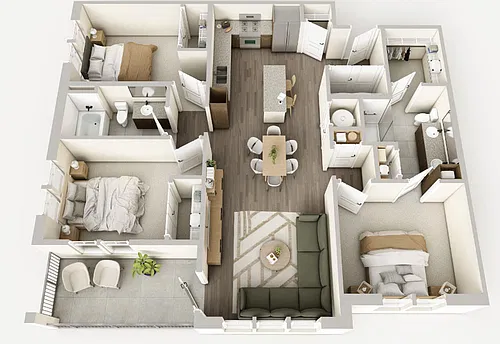 Floor plan 3 Bedroom