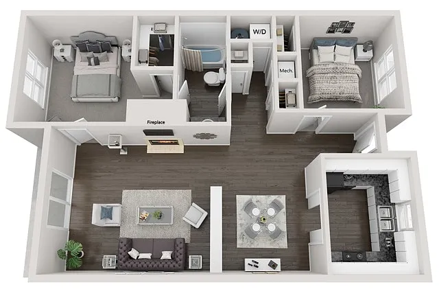 Floor plan 2X1