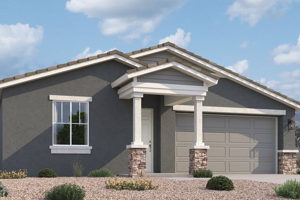 Exterior elevation rendering