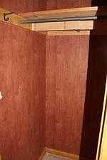 Cedar lined closet