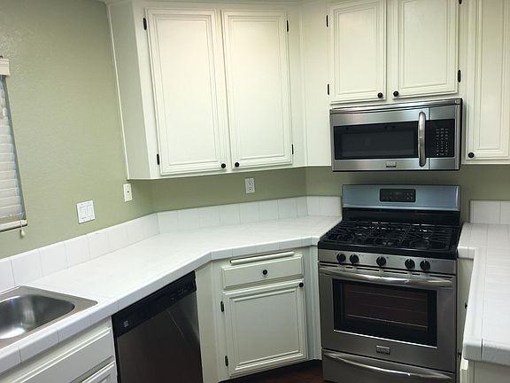 Kitchen with New Stainless Steel Appliances