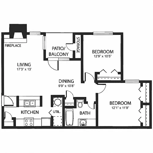 Floor plan B1