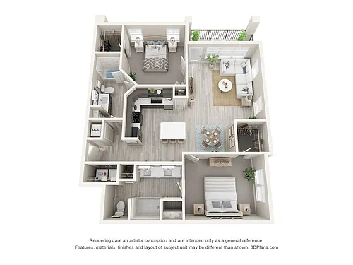 Floor plan B2