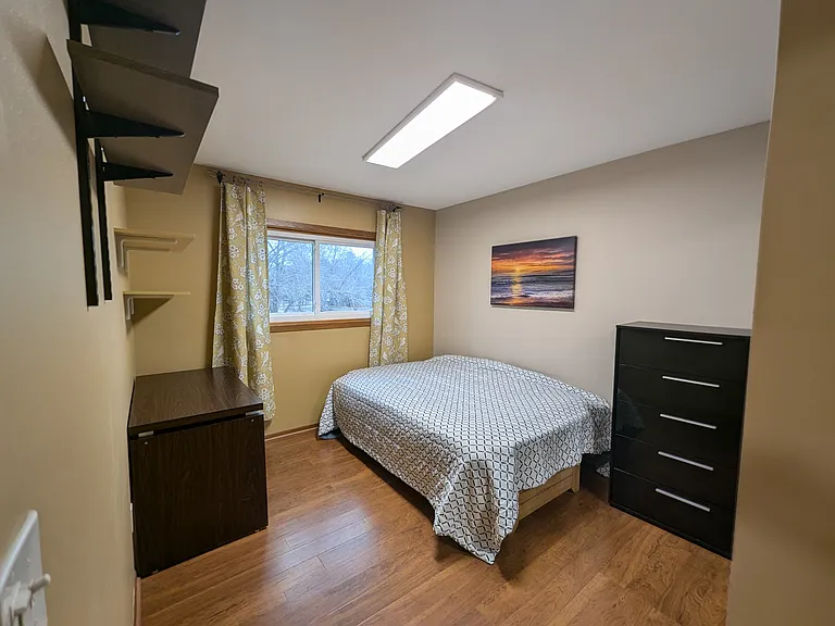 Bedroom #3; Queen size bed