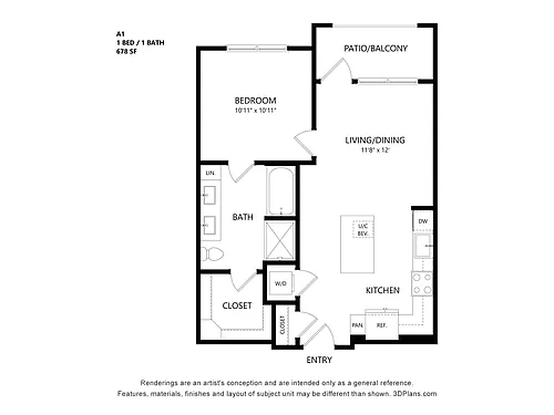 Floor plan A1