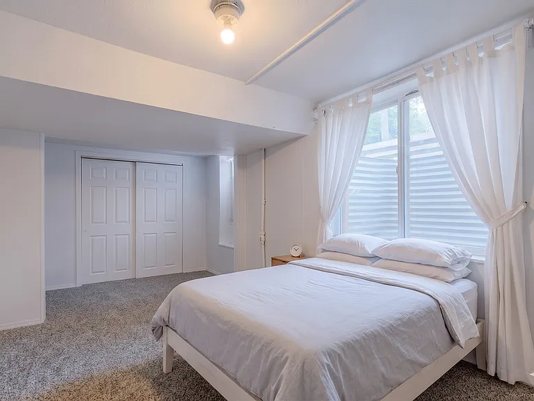 Basement bedroom