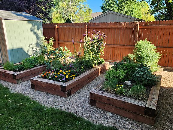 Raised garden beds