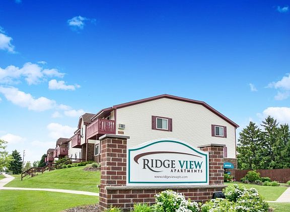 Ridge View Apartments Monument Sign