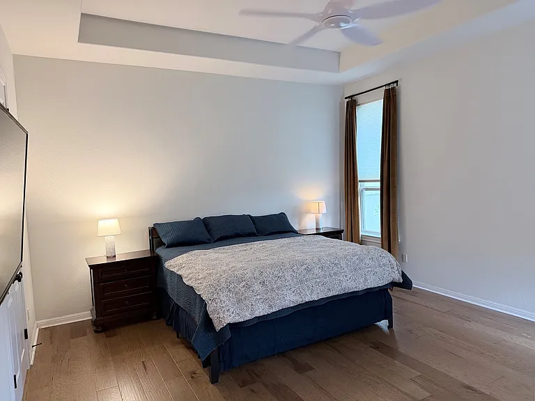 Primary bedroom on 1st floor.