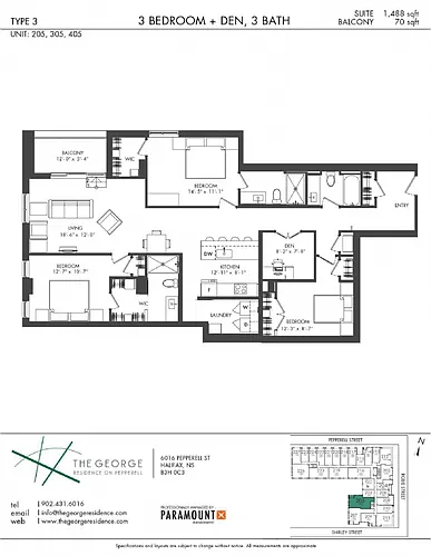 Floor plan 305