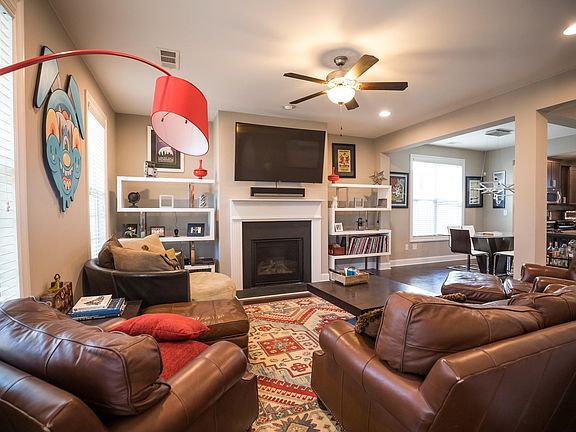 Large open floor plan living