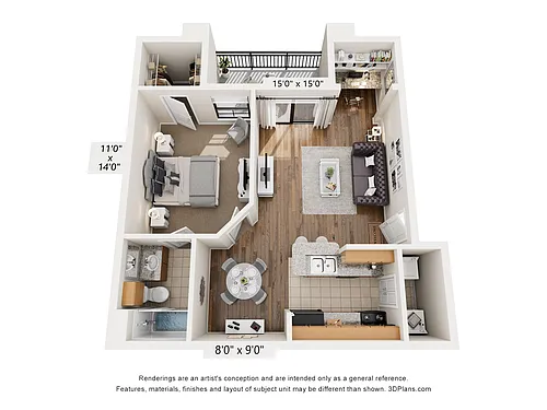 Floor plan Homestead
