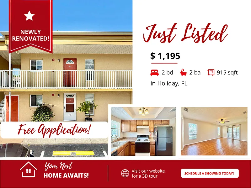 2 bed, 2.0 bath, 915 sqft, $1,195 — Photo 1