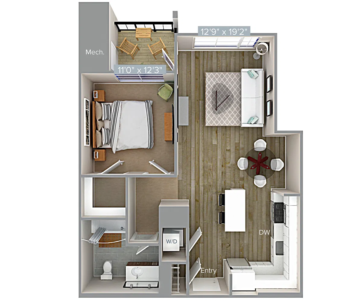 Floor plan A3-781-A