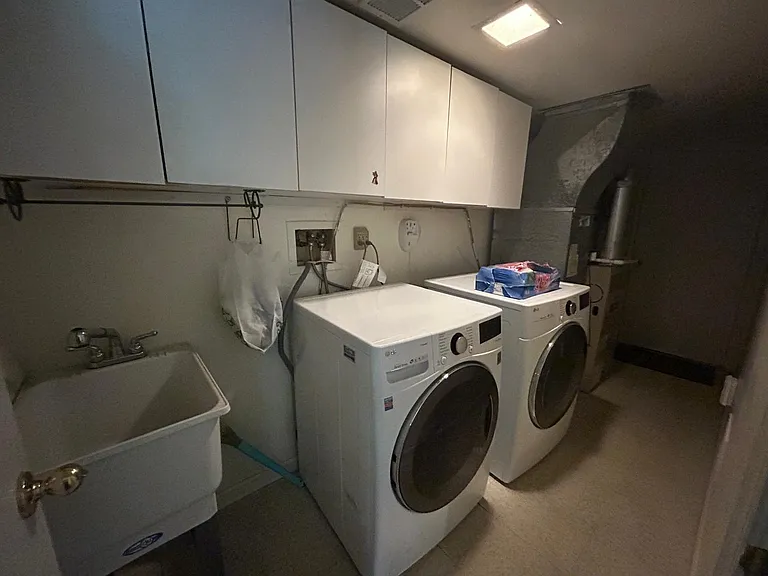 laundry room via garage entrance (brand new LG)