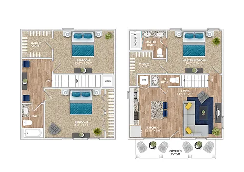 Floor plan Pamplico