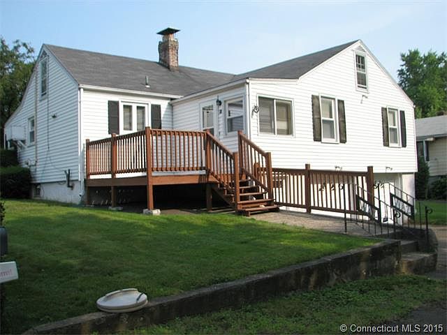 rear deck and exterior