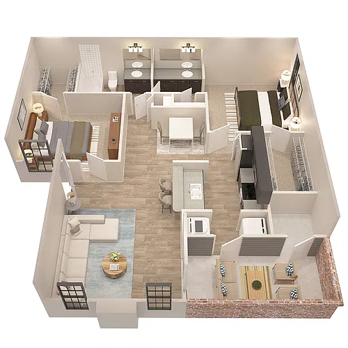 Floor plan Parkside Chelsea