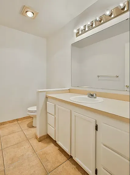 Half bath down stair.