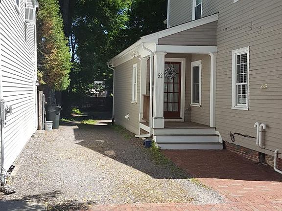 Driveway leading to back of house