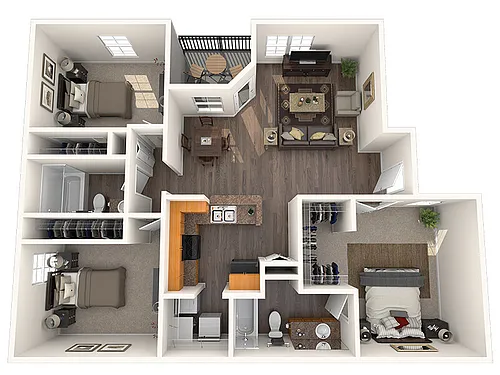 Floor plan The Larkspur