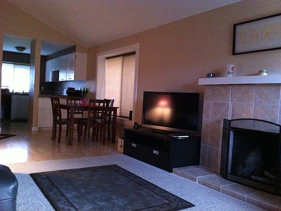 Fireplace/Dining area