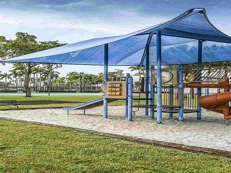 Playground area for kids
