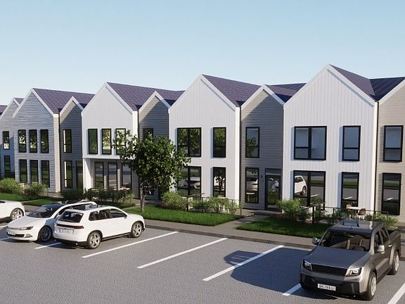 Rendering of the exteriors of our new townhomes