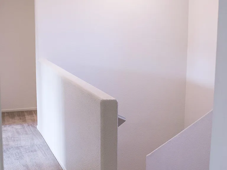 2nd floor hallway and stairs (from Master bedroom view)