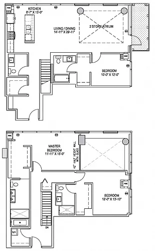 Floor plan Penthouse 8
