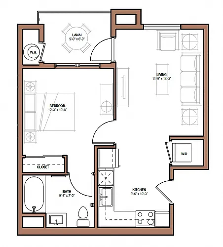 Floor plan A10C