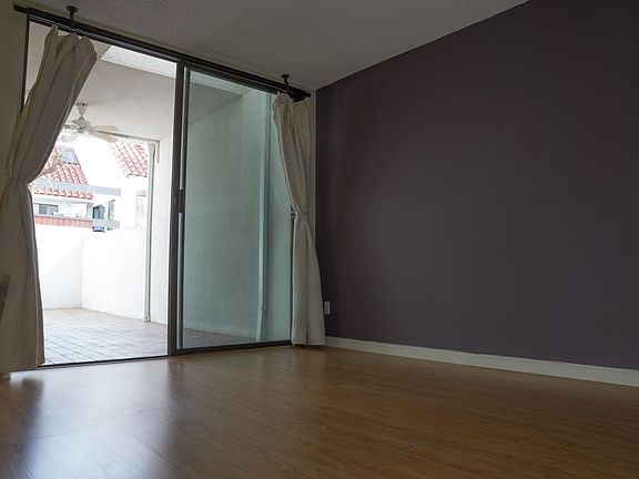 Bedroom sized for king bed