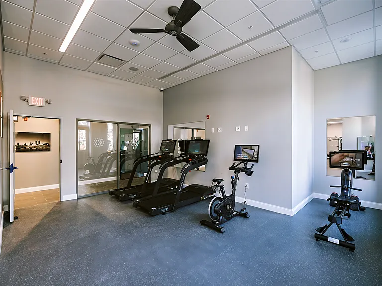 A 24/7 Fitness Center on the first floor, featuring top-of-the-line Echelon smart equipment including bikes, treadmills, and mirror. You free Echelon Account allows you to create customized work out plans, track and monitor your fitness goals, and join Li