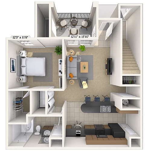 Floor plan 11B