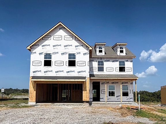 Photo of actual home under construction Aug 2026