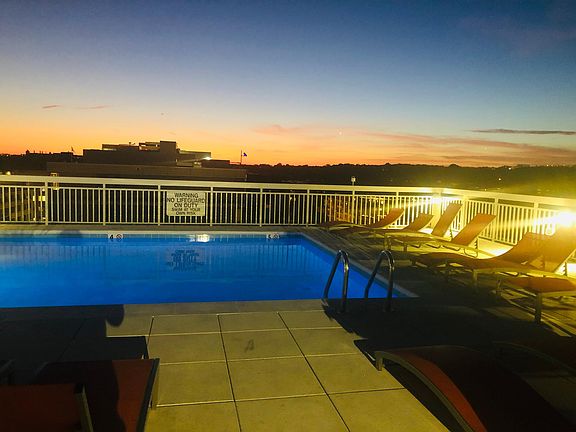 Rooftop at night