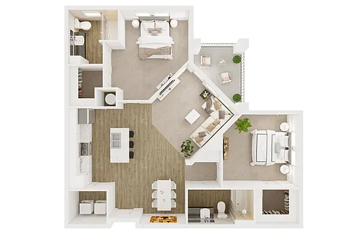 Floor plan B2