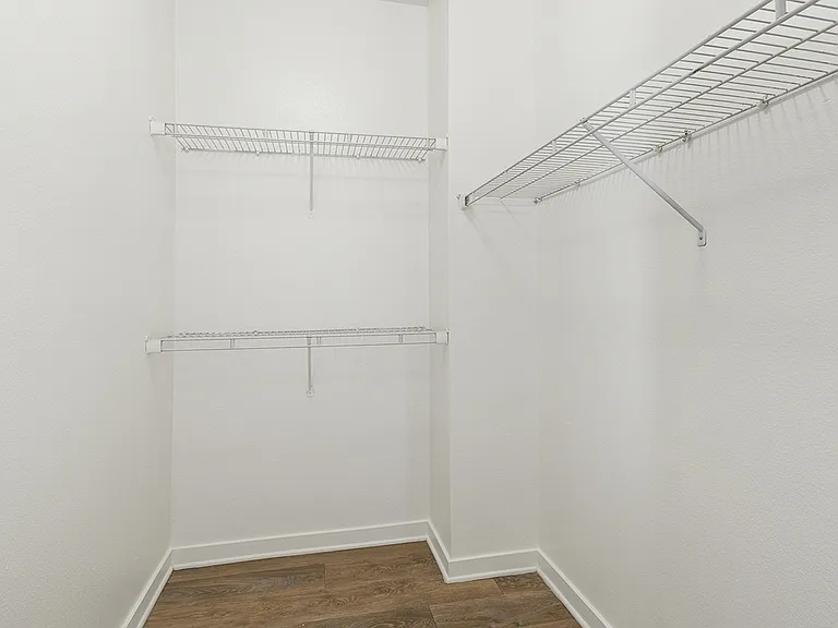 Walk-in closets built for style and function.