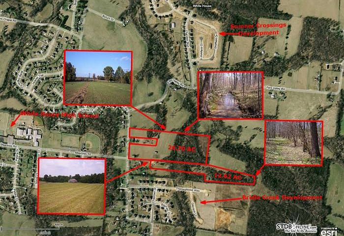 Aerial Map of Land Assemb