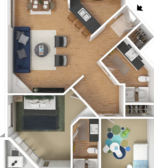 Allure Floorplan Diagram