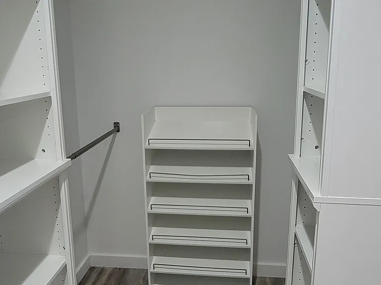Master walk in closet