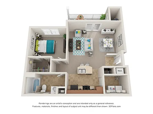 Floor plan The Lookout