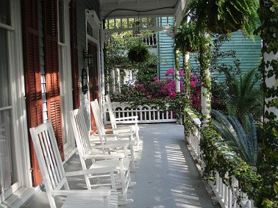 Rocking chair front porch