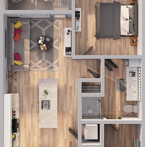 Emerson at Montford Park - A4 Floor Plan Emerson at Montford Park - A4 Floor Plan