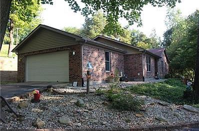 Front of the House.  Rock Garden, low maintenance.
