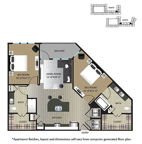 Floor plan B2