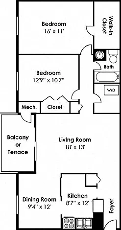 Padonia Village Apartments — Photo 39