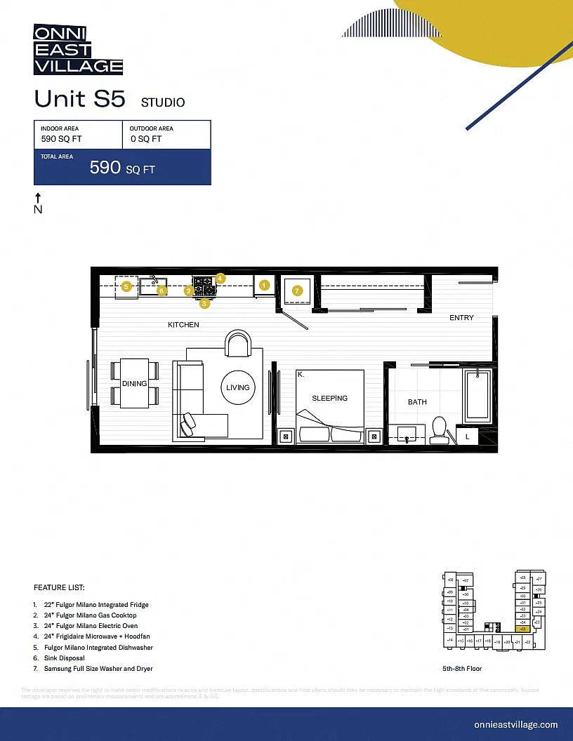 Floor plan S5